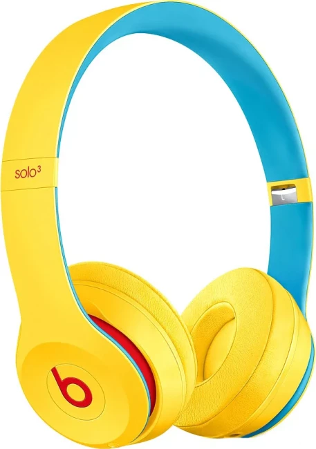 Наушники Beats Solo3 Wireless коллекция Club Vintage Yellow - фото2