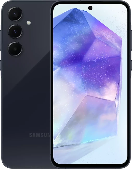 Смартфон Samsung Galaxy A55 SM-A556E 8GB/256GB (темно-синий) - фото