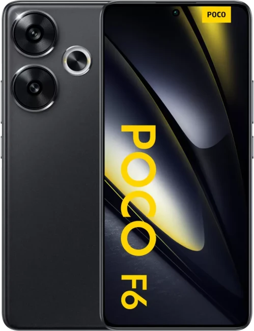 Смартфон POCO F6 12GB/256GB международная версия (черный) - фото