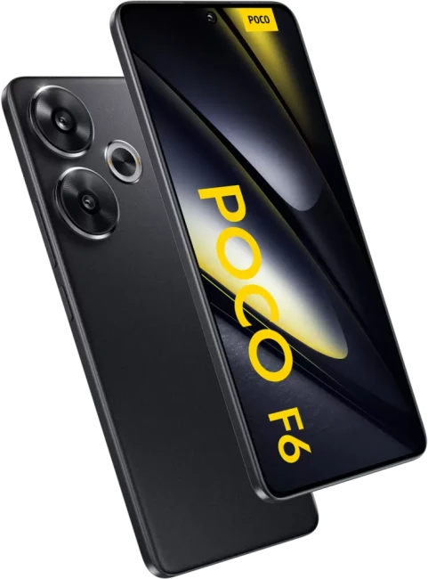 Смартфон POCO F6 12GB/256GB международная версия (черный) - фото3