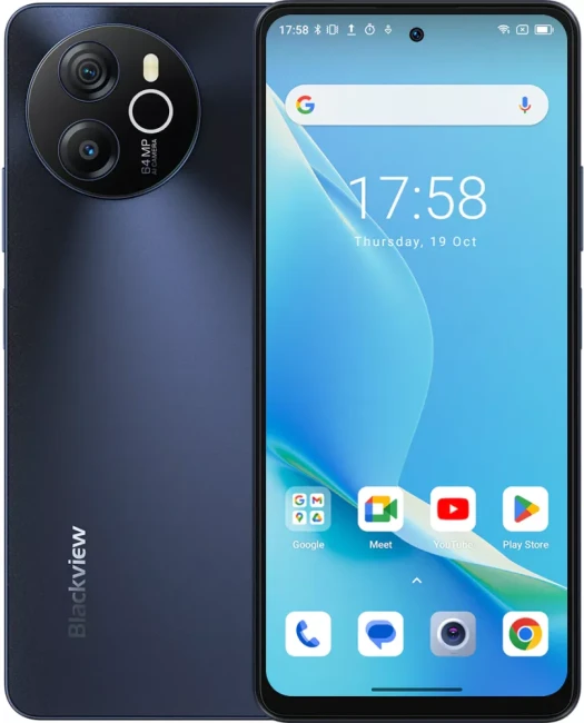 Смартфон Blackview Shark 8 8GB/128GB (полночный серый) - фото