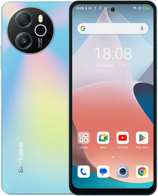 Смартфон Blackview Shark 8 8GB/128GB (галактический синий) - фото