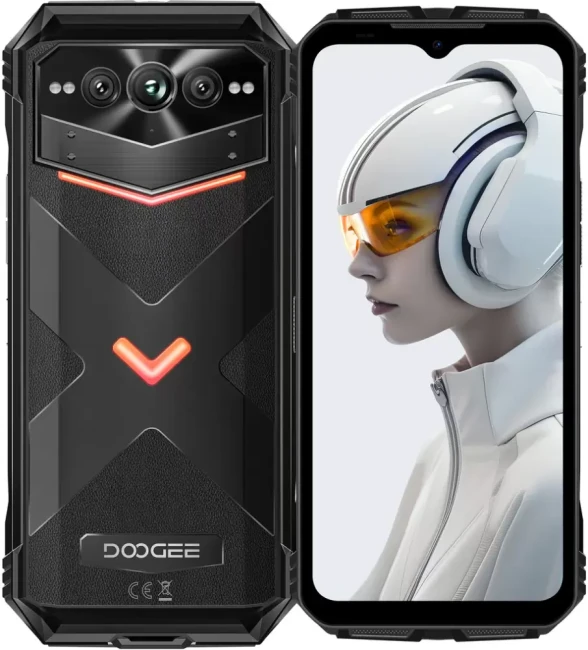 Смартфон Doogee V Max Plus 16GB/512GB (черный) - фото