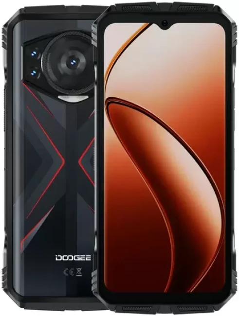 Смартфон Doogee S118 8GB/512GB (черный/красный)