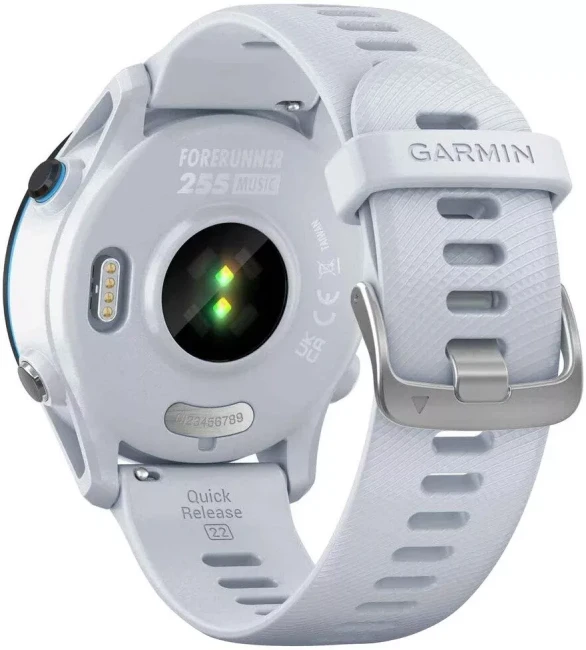 Умные часы Garmin Forerunner 255 Music 46 мм (белый) - фото4