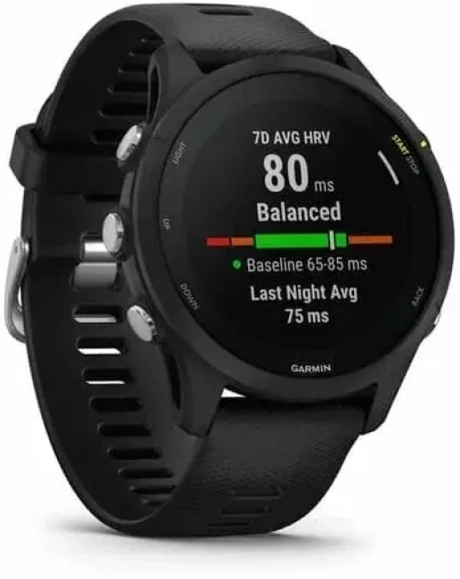 Умные часы Garmin Forerunner 255 Music 46 мм (черный) - фото3