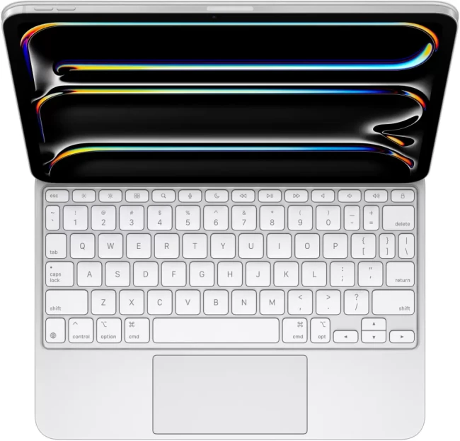 Клавиатура Apple iPad Pro 11 M4 Magic Keyboard White MWRO3 - фото4