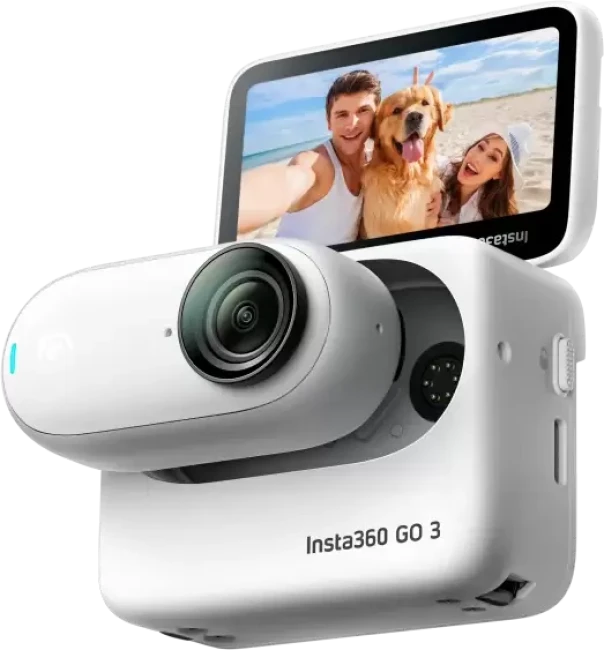 Экшен-камера Insta360 GO3 64GB (арктический белый) - фото