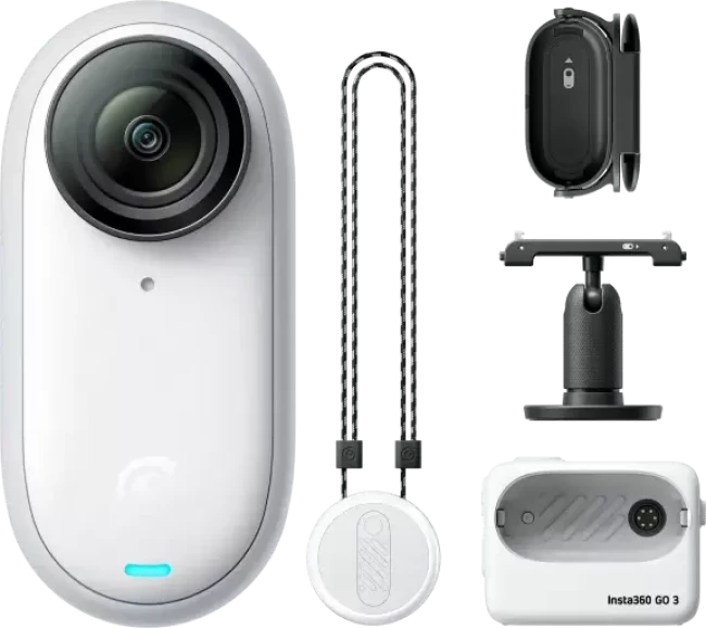 Экшен-камера Insta360 GO3 64GB (арктический белый) - фото4