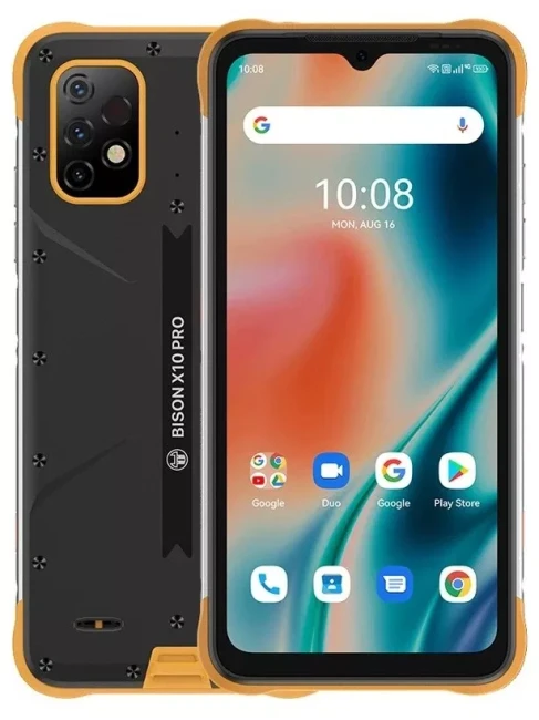 Смартфон Umidigi Bison X10 Pro 6GB/128GB (оранжевый)