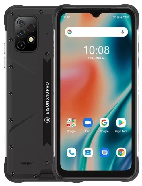 Смартфон Umidigi Bison X10 Pro 6GB/128GB (черный)