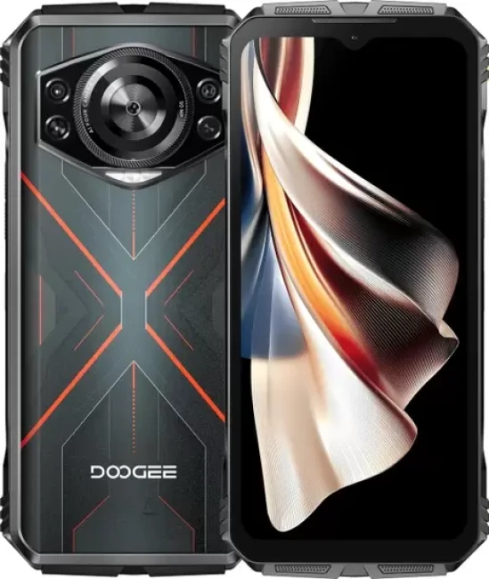 Смартфон Doogee S Cyber 8GB/256GB (черный/красный)