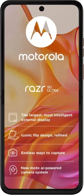 Смартфон Motorola Razr 50 Ultra 12GB/512GB (персиковый пух) - фото2