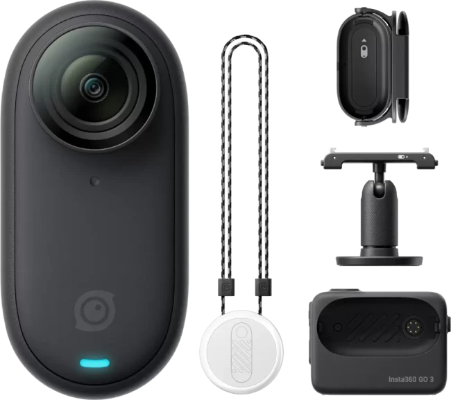 Экшен-камера Insta360 GO3 128GB (темно-черный) - фото3