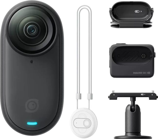 Экшен-камера Insta360 GO3S 64GB (черный) - фото5