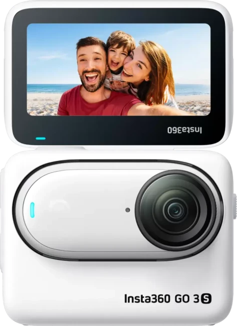 Экшен-камера Insta360 GO3S 128GB (арктический белый) - фото2