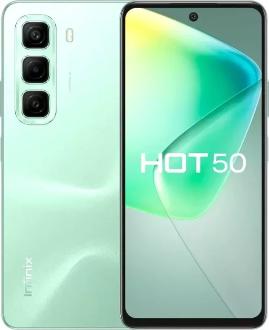 Смартфон Infinix Hot 50 X6882 8GB/256GB (зеленый шалфей)