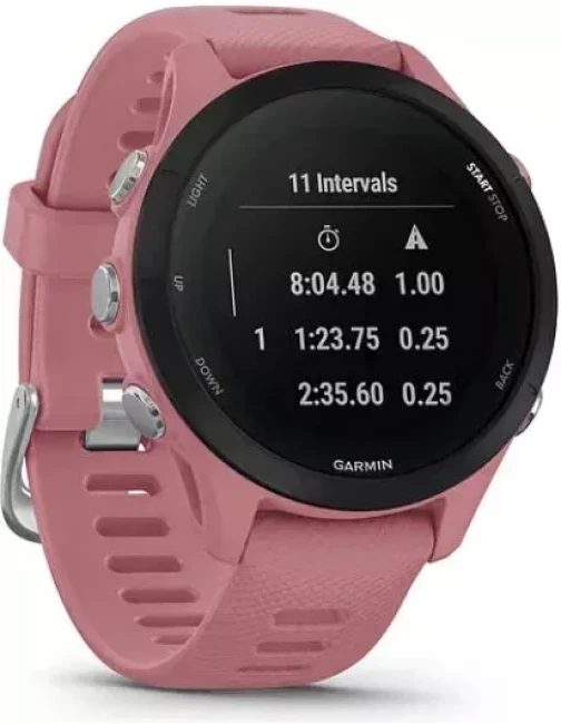 Умные часы Garmin Forerunner 255S 41 мм (пыльная роза/черный) - фото2