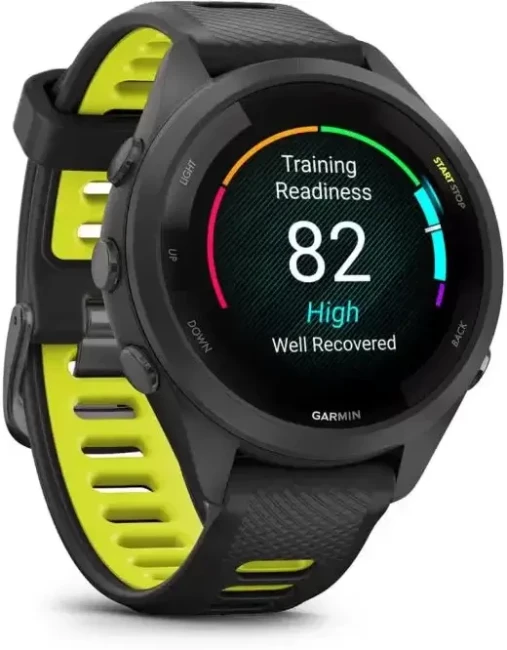 Умные часы Garmin Forerunner 265S (черный/желтый) - фото3