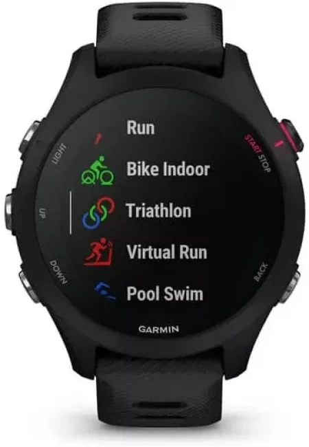 Умные часы Garmin Forerunner 255S Music 41 мм (черный) - фото2