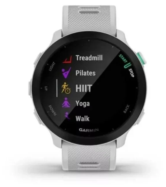 Умные часы Garmin Forerunner 55 (белый) - фото4