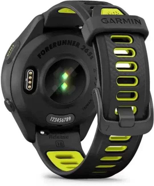 Умные часы Garmin Forerunner 265S (черный/желтый) - фото5