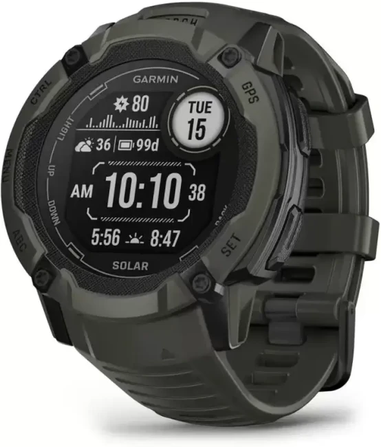 Умные часы Garmin Instinct 2x Solar (мох) - фото