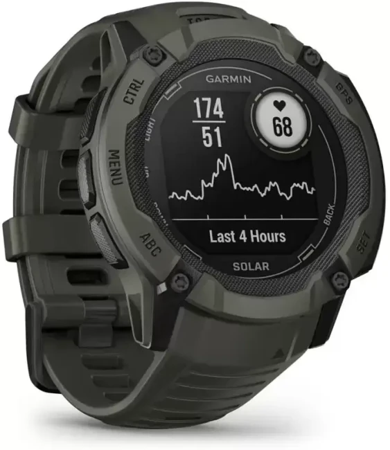 Умные часы Garmin Instinct 2x Solar (мох) - фото3