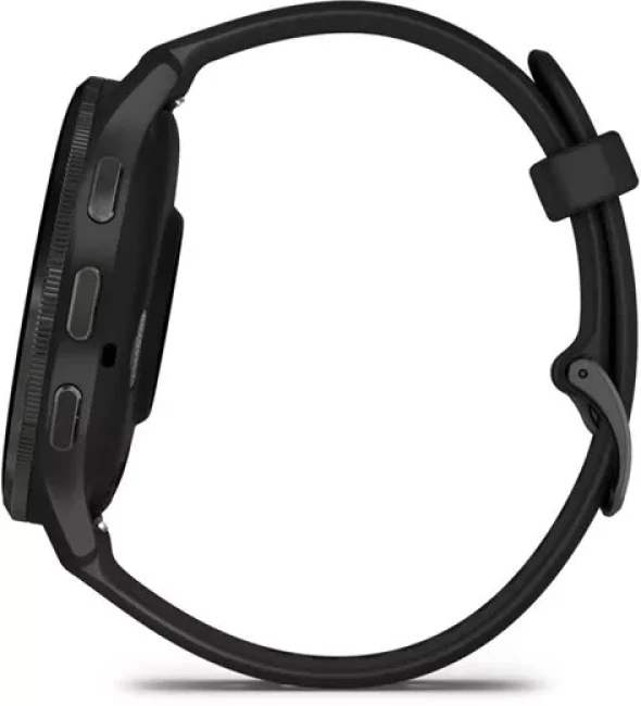 Умные часы Garmin Venu 3 (черный, с силиконовым ремешком) - фото7