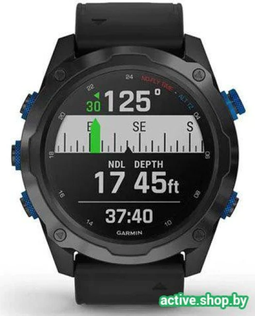 Умные часы Garmin Descent Mk2i (титан с DLC/черный) - фото5