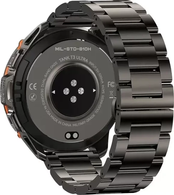 Умные часы Kospet Tank T3 Ultra Special Edition (черный) - фото4