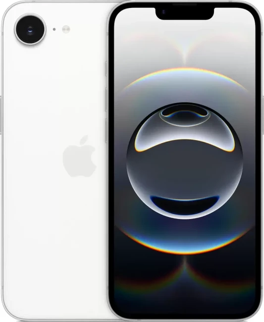 Смартфон Apple iPhone 16e Dual eSim 256GB (белый) - фото
