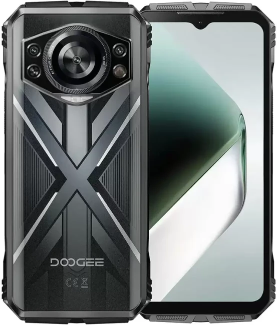 Смартфон Doogee S Cyber Pro 12GB/512GB (черный/серебристый)