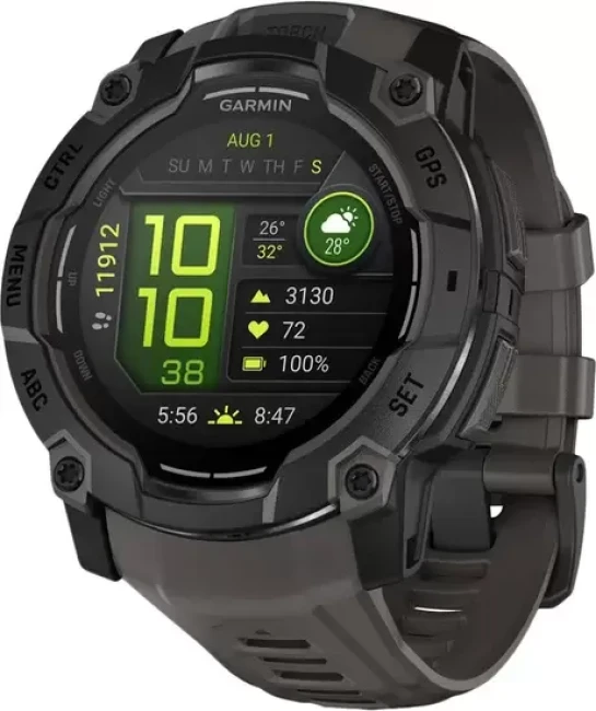 Умные часы Garmin Instinct 3 50 мм (черный)