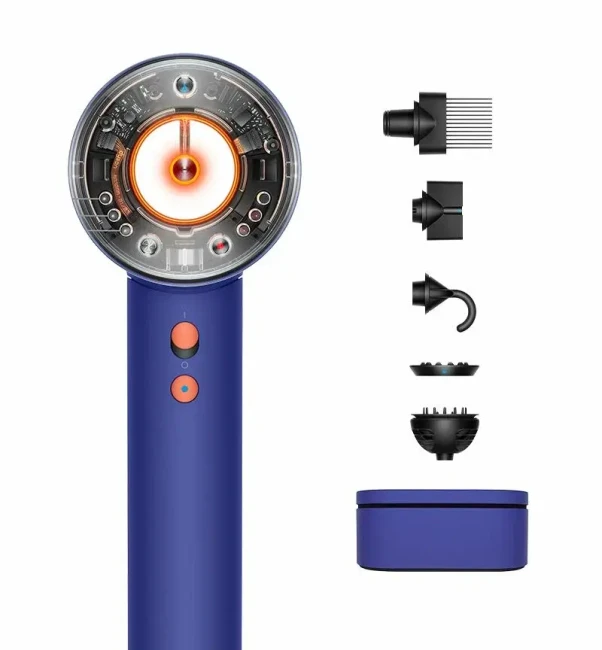 Фен Dyson Supersonic Nural HD16 (синий/топаз) - фото