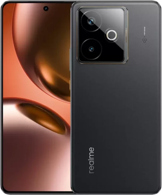 Смартфон Realme GT7 T RMX5085 12GB/512GB международная версия (ледяной черный)