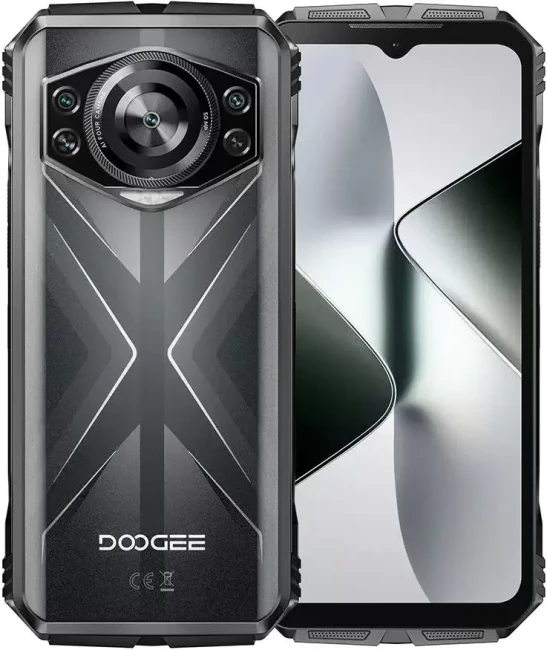 Смартфон Doogee S118 12GB/512GB (черный/серебристый)
