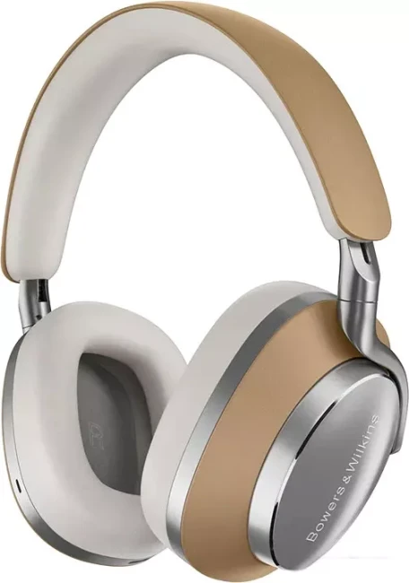 Наушники Bowers & Wilkins PX8 (бежевый/серебристый) - фото