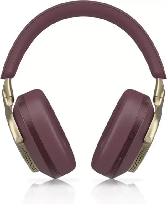 Наушники Bowers & Wilkins PX8 (бордовый/золотистый) - фото2