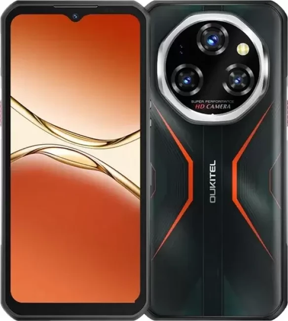 Смартфон Oukitel WP55 Pro 16GB/512GB (черный/оранжевый)