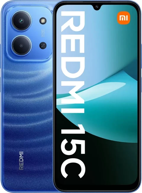 Смартфон Redmi 15C 4G 4GB/128GB европейская версия (синий)