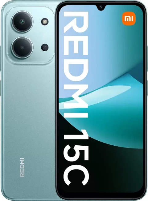 Смартфон Redmi 15C 4G 4GB/256GB европейская версия (зеленый)