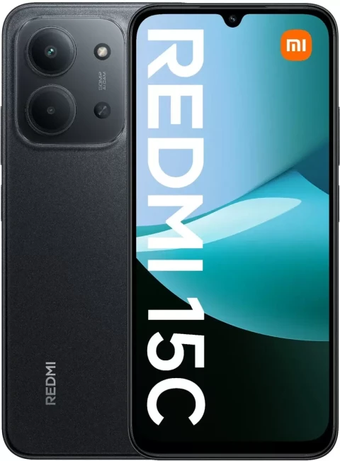 Смартфон Redmi 15C 4G 8GB/256GB европейская версия (черный)
