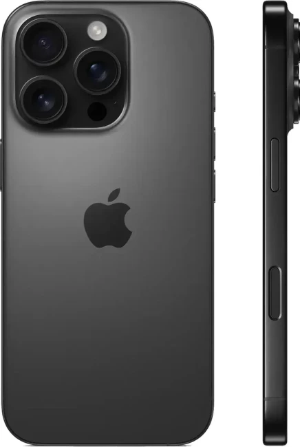 Смартфон Apple iPhone 16 Pro Dual SIM 256GB (черный титан) - фото2
