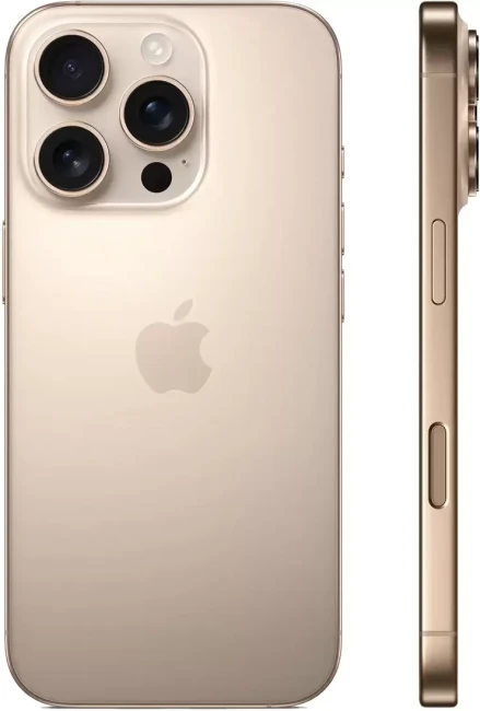 Смартфон Apple iPhone 16 Pro Dual SIM 1TB (пустынный титан) - фото2
