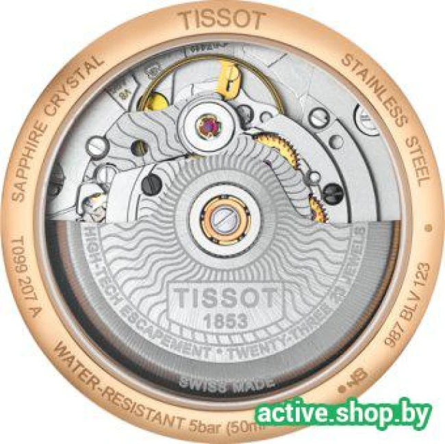 Наручные часы Tissot Chemin Des Tourelles Powermatic 80 Lady T099.207.36.118.00 - фото2