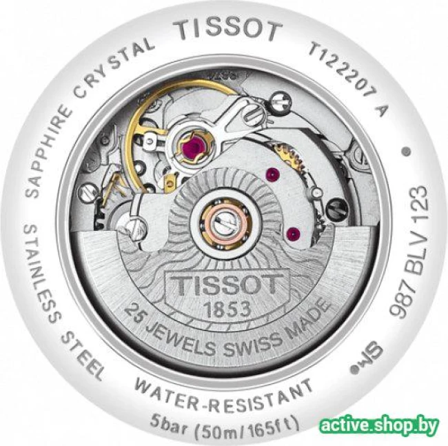Наручные часы Tissot Carson Premium Automatic Lady T122.207.11.031.00 - фото3