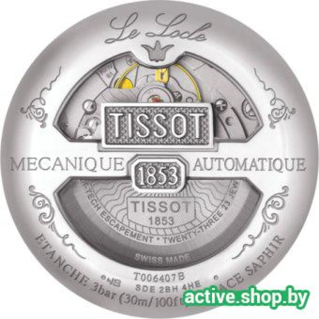 Наручные часы Tissot Le Locle Powermatic 80 T006.407.16.053.00 - фото2