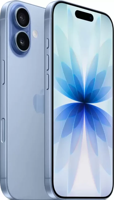 Смартфон Apple iPhone 17 512GB (голубой) - фото2
