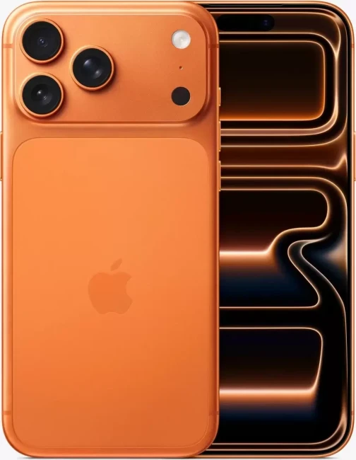 Смартфон Apple iPhone 17 Pro Max 256GB (космический оранжевый) - фото